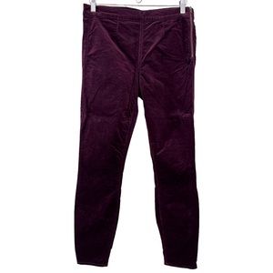 Gap 1969 side zip velvet leggings  CL15
